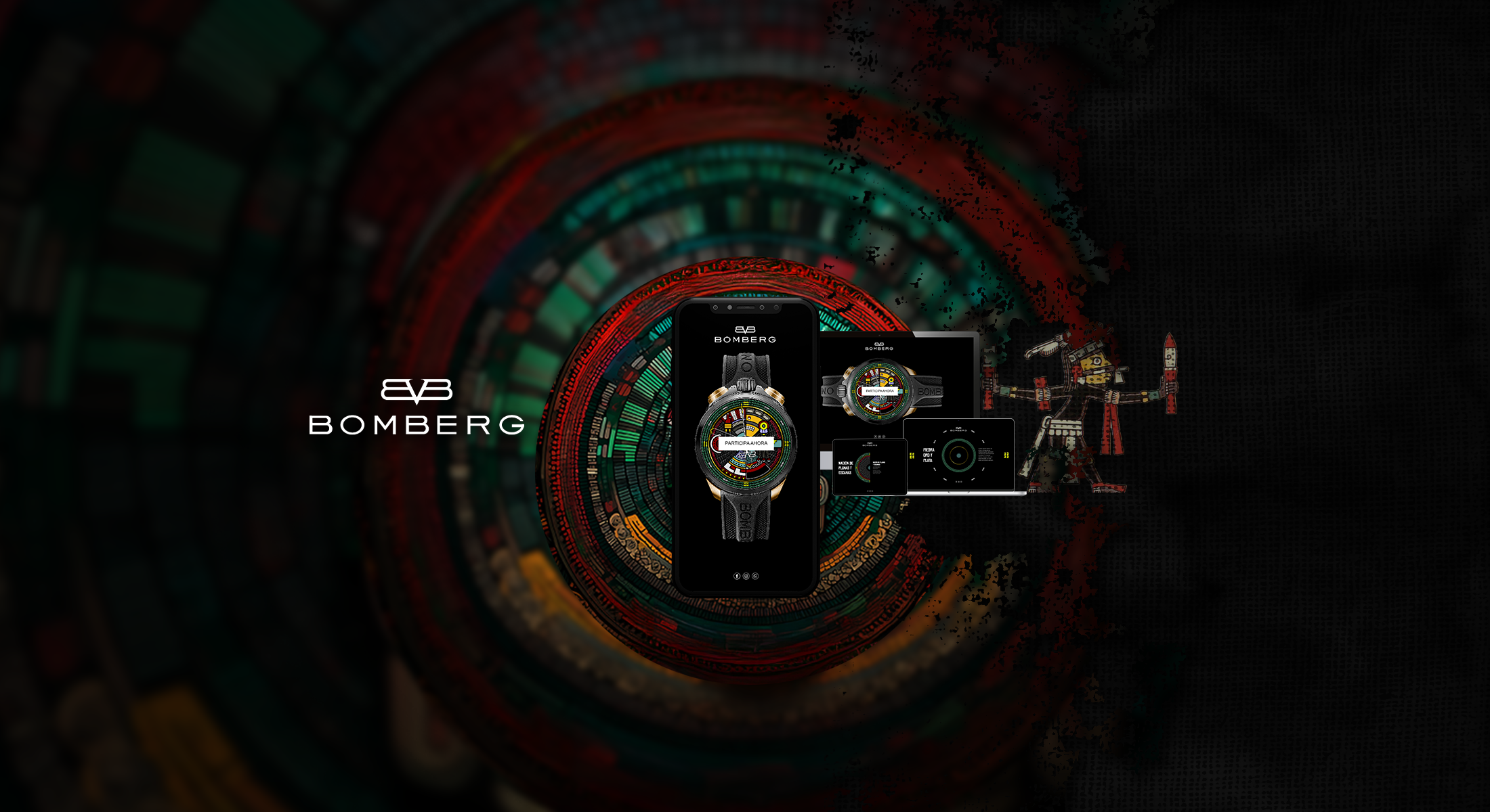 Arte conceptual Bomberg Mod: Tezcatlipoca