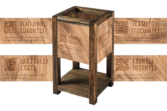 Innovación en UX: Prototipo de menú de bebidas fabricado en madera con integración de Realidad Aumentada (RA) para una experiencia de usuario inmersiva.