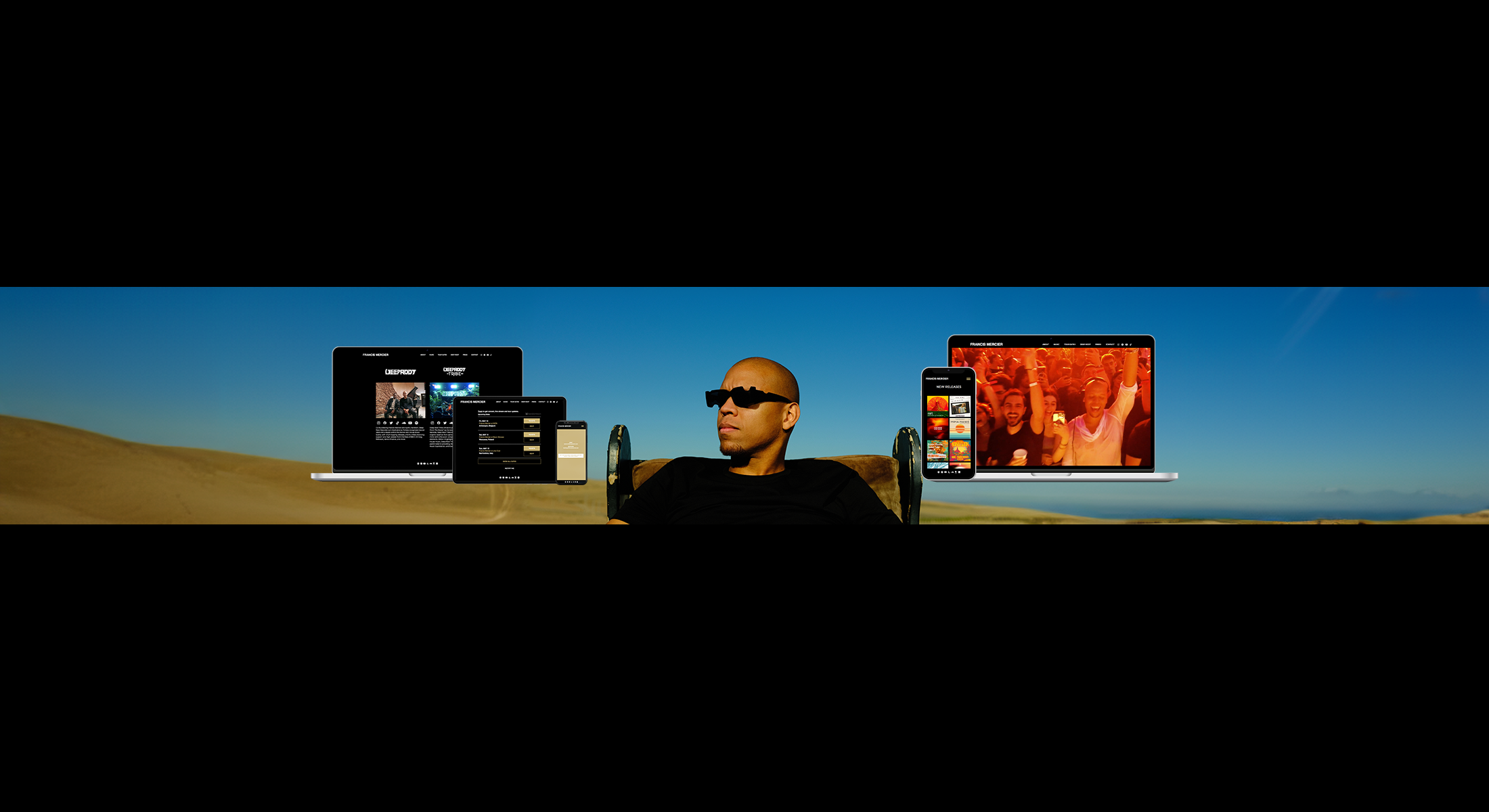 Haitian DJ and producer Francis Mercier